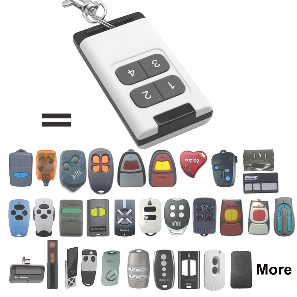 Mando a distancia multifrecuencia 280-868 MHz, duplicador automático, abridor de garaje, No necesita utilizar el control remoto Original