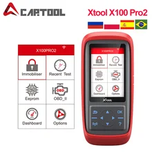 XTOOL X100 Pro2 klucz programujący OBD2/regulacja przebiegu kod resetowania ECU obd II czytaj samochodowe narzędzia diagnostyczne bezpłatna aktualizacja