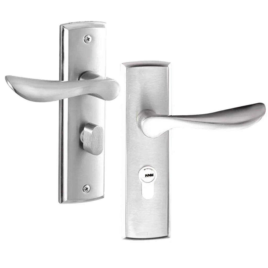 Interior Door Lock Latch Bedroom Privacy Lockset Alloy Door Hardware
