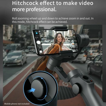 

Anti Shake 3 Axis Travel Handheld Gimbal Video Smartphone Stabilizer Vlog Youtuber Live Video for iphone Android