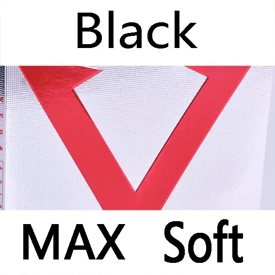 Black Max Xiom Vega Pro карбо-черный губка Настольный теннис ракетка резиновая пинг понг резина - Цвет: Black Max