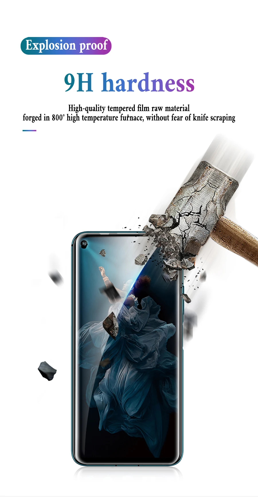 3D высокое качество полное покрытие из закаленного стекла для huawei P20 Pro P30 lite Защита экрана для Honor 10 20 lite 8X 9X Pro стеклянная пленка
