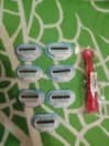 Cuchillas de afeitar de seguridad para mujer, femenino de 3 capas afilador, cabeza de maquinilla de afeitar adecuada para coche facial Venuse, 8 Uds.