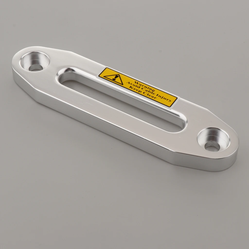 Сплав Hawse Fairlead для синтетического троса лебедки, направляющая кабеля для лебедки 4500LB использование для восстановления Quad автомобиль ATV внедорожник