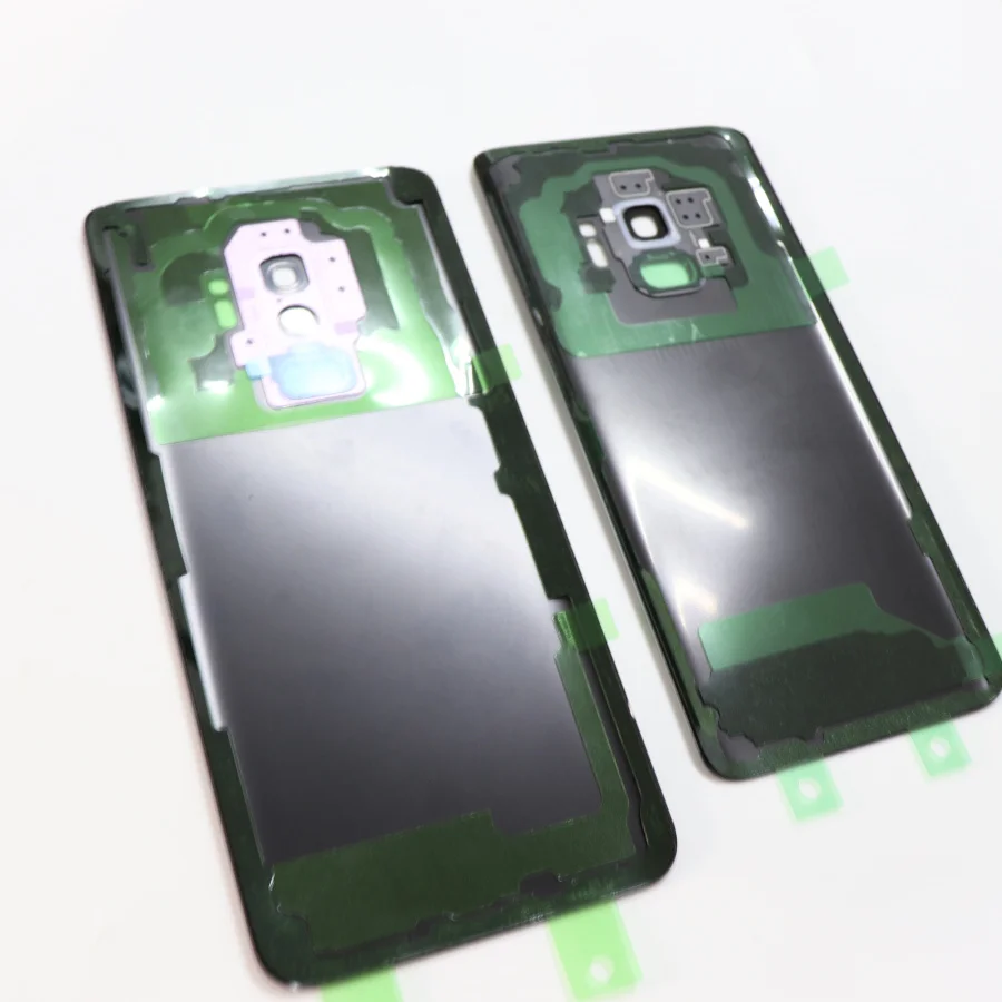 Samsung задняя Батарея Крышка для samsung Galaxy S9 плюс s9+ G965 SM-G965F G965FD S9 G960 SM-G960F G960FD сзади Стекло чехол