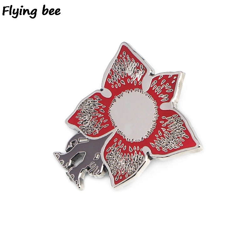 Flyingbee странные вещи модные броши эмалированная булавка для одежды сумки значок для рюкзака забавная Милая брошь рубашка нагрудные булавки X0403