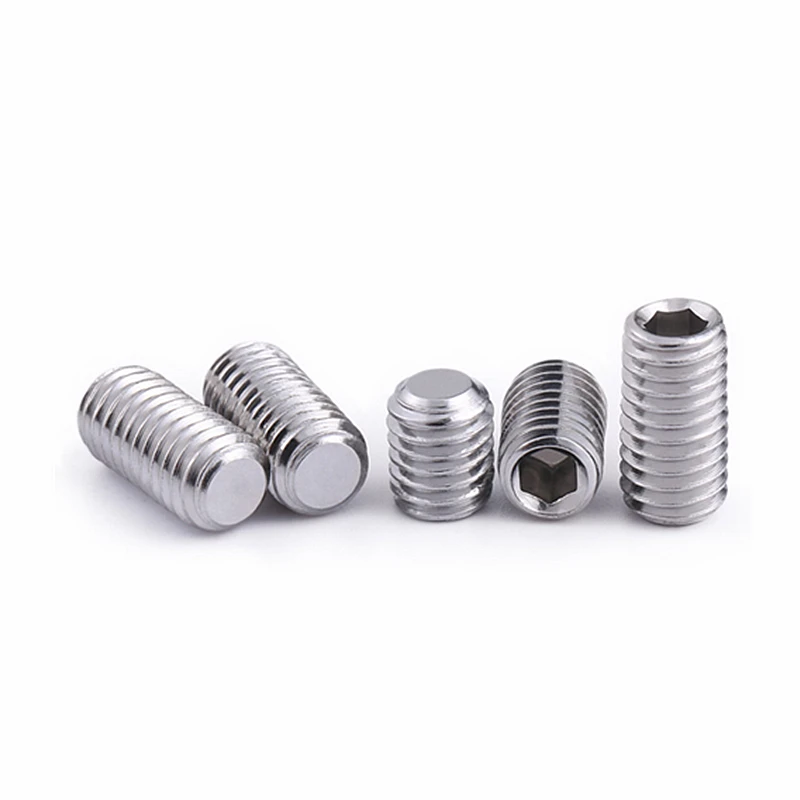 

50 Pcs Jimmy M3 M4 M5 M6 Screw Top Wire Machine Screw HeaDless Screw