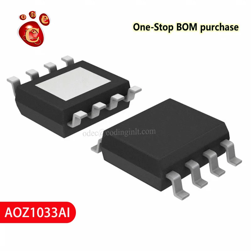 ЖК-источник питания AOZ1033AI Z1033AI SOP8 SOP-8 IC чип транзистор новый оригинальный 5 шт./лот |