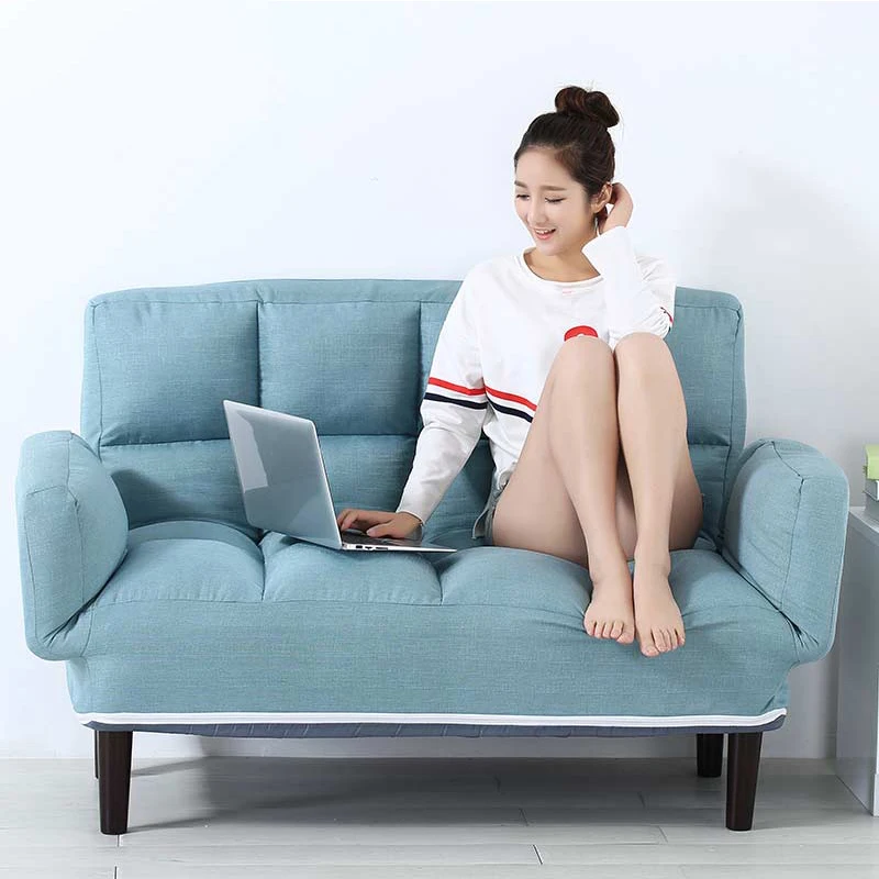 

T001 Factory Price Simple Multifunctional Folding sofa Bed Office Chair Folding Chair living room Recliner Sofa