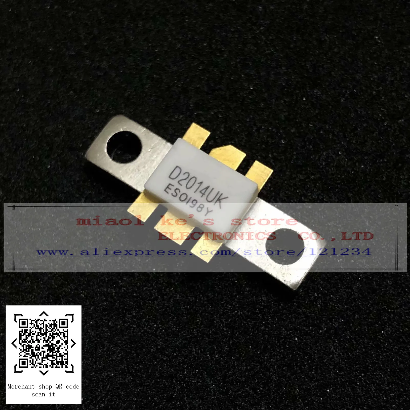 

100%Origianl: D2014UK D2014 [ 2.5W 28V 500MHz SOT171 ] - High-quality original transistor