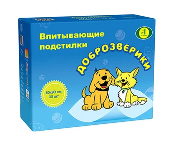 

DOBROZVERIKI DOBROZVERIKI absorbent diaper for pets, 60 x 90 cm