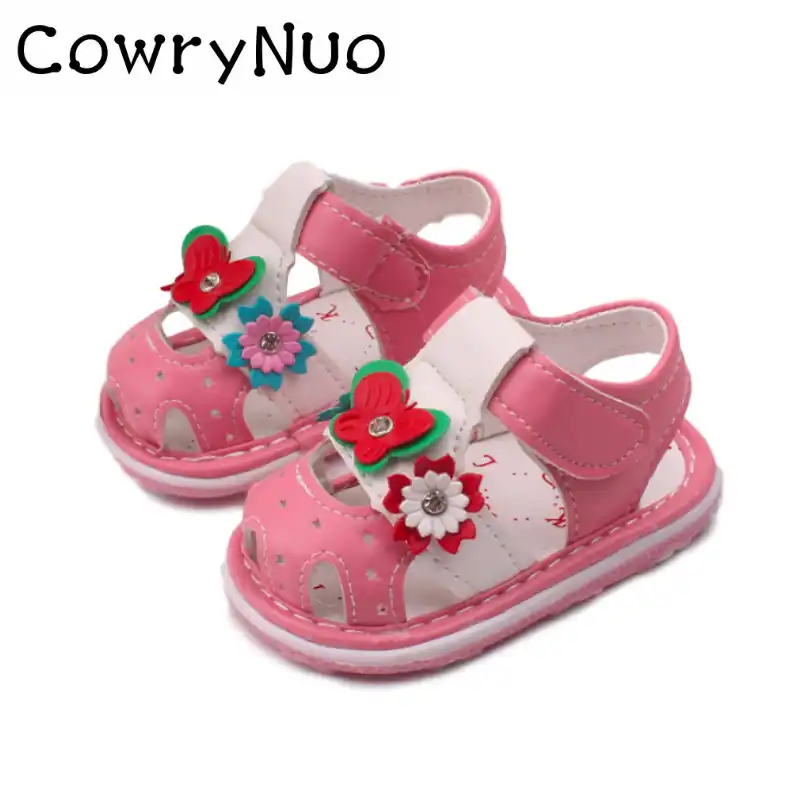 baby sandals with sound