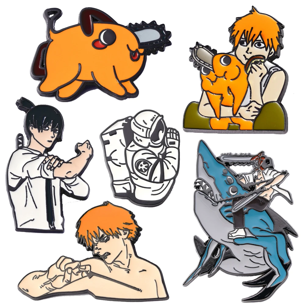 PF1279 Pins Brooches Pin Cute Things Enamel Pins Badges on Backpack Manga Jewelry Anime Accessories Gifts for Fans