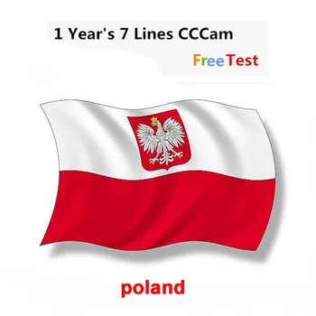 

Newest 2020 most stable cccams for Europe Poland Satellite tv Receiver 6/7/8 lines WIFI FULL HD DVB-S2 Support Ccams