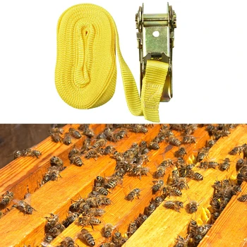 

Apiculture Bees Breeding Supply Export Beekeeping Tools Beehive Binder Not with Hook Ratchet Tie down Useful Tools 13