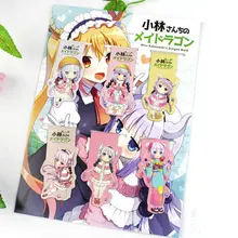 6 шт. аниме мисс Кобаяши Дракон горничной Закладка на магните Закладка-магнит ребенка студента каваи подарок закладки для офиса канцелярские принадлежности