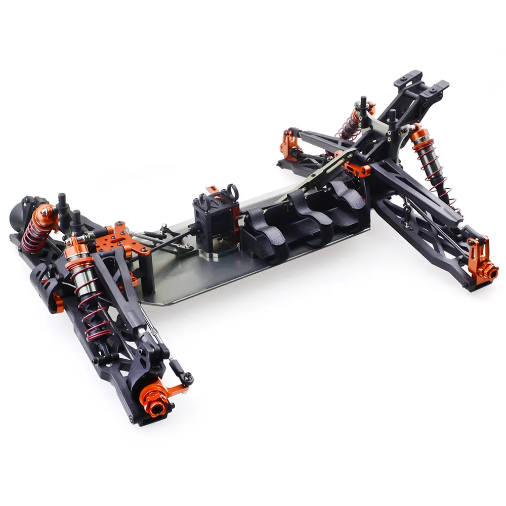Заказной ZD гоночный 9021 RC автомобиль V3 1/8 4WD 80 км/ч бесщеточный комплект рамы без электронных деталей