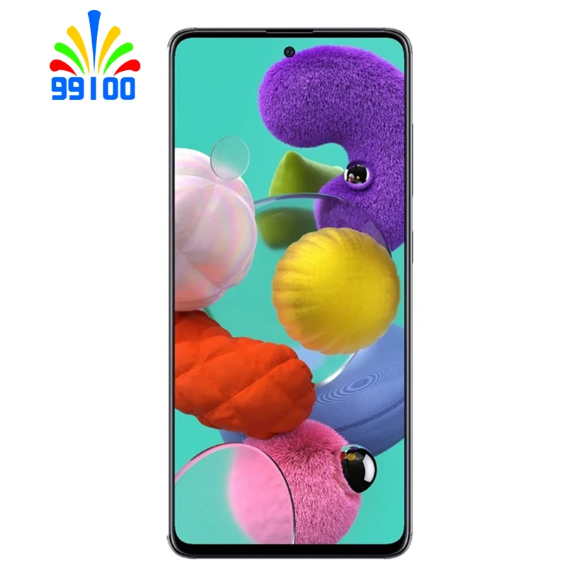 Refurbished Unlocked Cell Phone Samsung Galaxy A51 A515F Dual Sim 4G-LTE 6.5&quot In-Screen Fingerprint 6GB+128GB Exynos 9611 10nm |