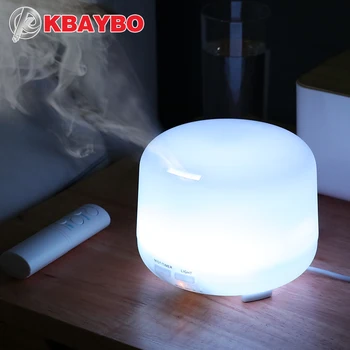 

300ml USB Remote Control Ultrasonic Air Aroma Humidifier 7 Color LED Lights Electric Aromatherapy Essential Oil Aroma Diffuser