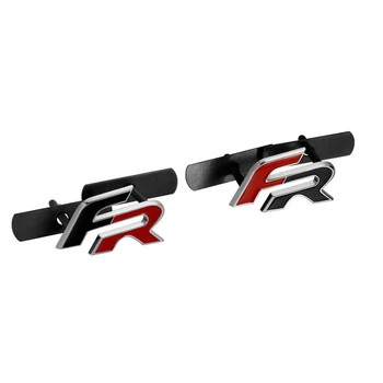 

10pcs FR Metal Car stickers emblem badge for Seat leon FR+ Cupra Ibiza Altea Exeo Formula Racing Car Accessories Car Styling