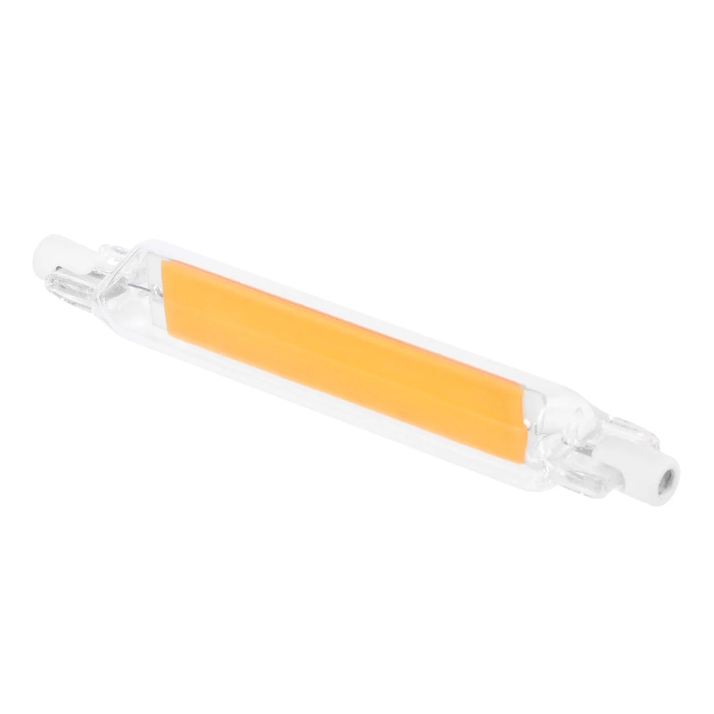 R7S LED 118mm 78mm 밝기 조절 COB 램프 전구 유리관 10W 15W 할로겐 램프 조명 교체 AC 220V 230V R7S 스포트라이트, 할로겐 조명 COB 램프 유리 튜브