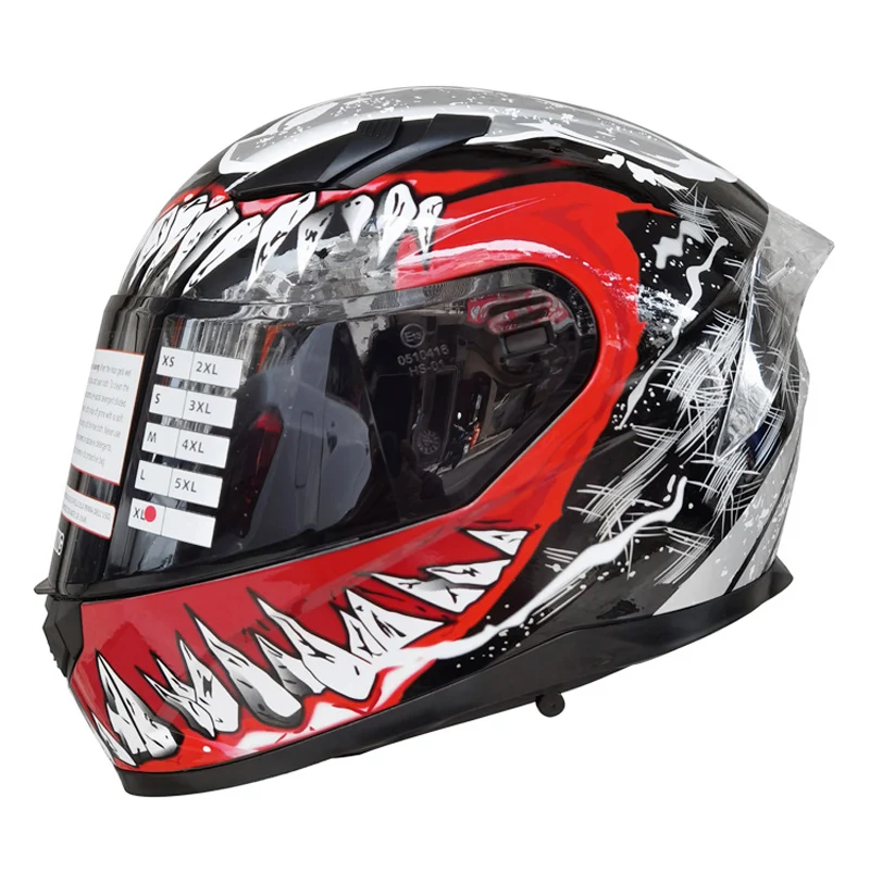 Vimer Motorcycle Helmet Off-Road Casco Motorbike Touring Double Lens Full Face Helmets Casco Moto DOT Approved