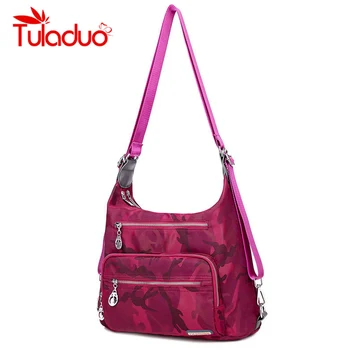 

Women Shoulder Bags Female Solid Zipper Luxury Female Handag Designer Messenger Bags Nylon Summer Beach Crossbody Bag Sac A Main