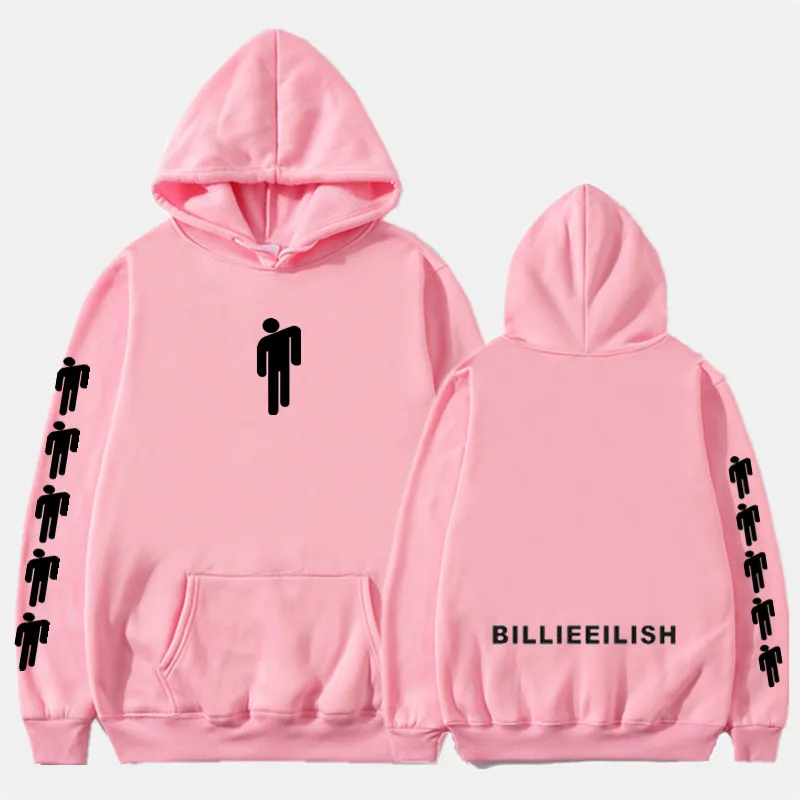 Billie эйлиш печати с капюшоном для женщин/мужчин модные толстовки Harajuku Повседневная Горячая Распродажа толстовки странные вещи толстовка плюс размер