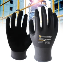 Рабочие защитные перчатки, черные перчатки из полиэстера с черным полиуретановым покрытием, рабочие защитные перчатки, перчатки для рук, рабочие перчатки Рабочие защитные перчатки, черные перчатки из полиэстера с черным полиуретановым покрытием, рабочие защитные перчатки, перчатки для рук, рабочие перчатки