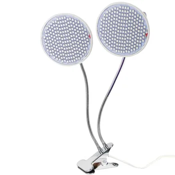 

Clip-on Flower Adjustable Gooseneck Tent Home Indoor Outdoor Double Head Easy Use Seedlings Succulent Durable LED Grow Light