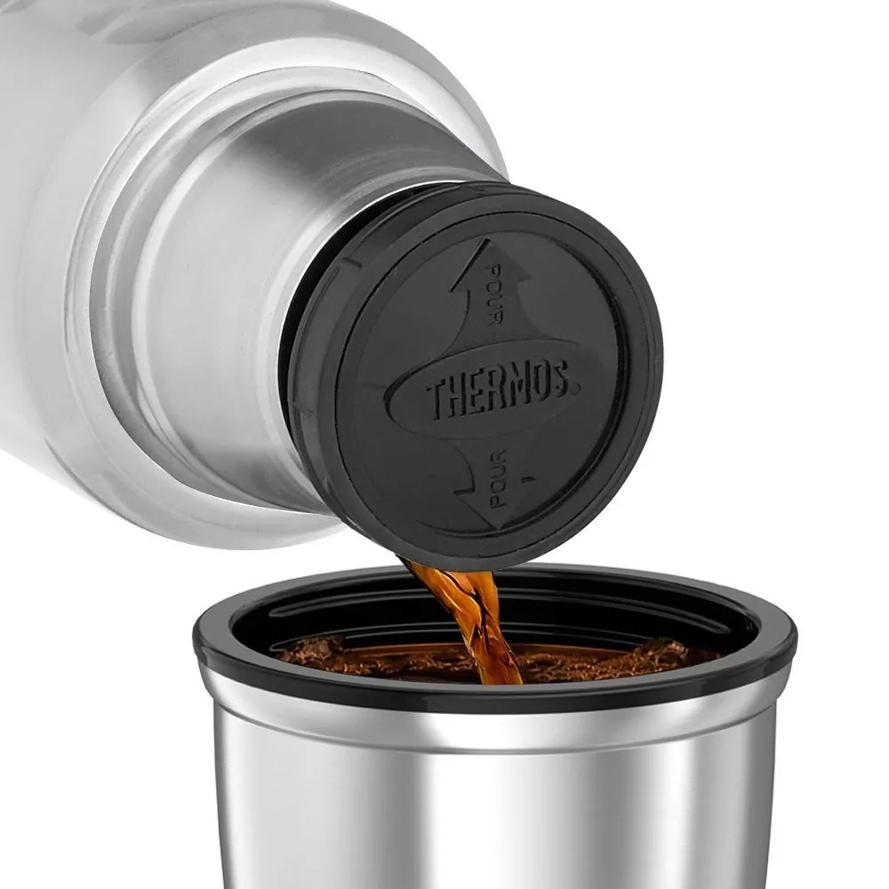 Термос THERMOS SK2010 SBK 1.2L из нержавеющей стали для напитков