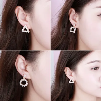 

30 Pairs/lot classical fashion women alloy earrings lot luxury jewelry cool design earrings wholesale 201026-172