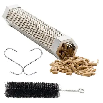 

Premium Pellet Smoker Tube Stainless Steel BBQ Pipe For Grill Barbecue Wood Pellet