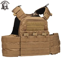 

Tatctical CPC Vest Combat Carrier Molle Magazine Pouch Quick Release Cummerbund EVA Pad Cage Plate Baffle Paintball Airsoft
