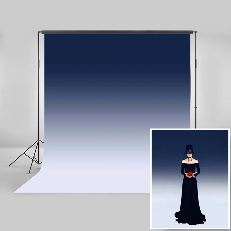 Solid Color Photography Background Solid Color Gradient Backdrop for Kids Adult Portrait Photographic Studio Photo Backgrounds