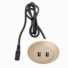 Dc5521 интерфейс 1,03 м двойной USB кабель для зарядки мобильного телефона Вход/Выход 5v2a зарядка мобильного телефона может быть установлена на меху