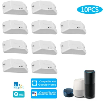 

20Pcs SONOFF RFR3 R3 RF WiFi Smart Switch DIY Wireless Remote Domotica Light Controller Module eWelink APP Alexa/Google Home