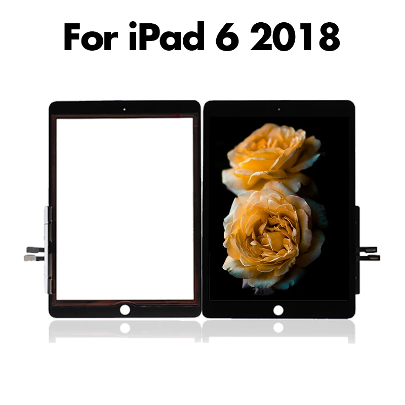 Для iPad 9,7(версия) для iPad 6 6th Gen A1893 A1954 сенсорный экран дигитайзер Сенсорная панель Кнопка Домой