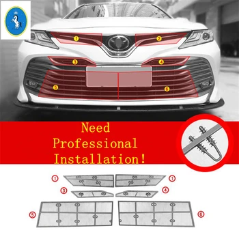 

Yimaautotrims Auto Accessory Front Grille Insert Net Insect Screening Mesh Cover Trim Fit For Toyota Camry 2018 2019 2020