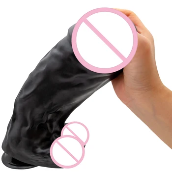 3 inch XXL Dildo Strap on Giant Huge Penis with Suction Cup Realistic Anal Dildo Sex Toys for Women Men 3in Big Dick Masturbator 2
