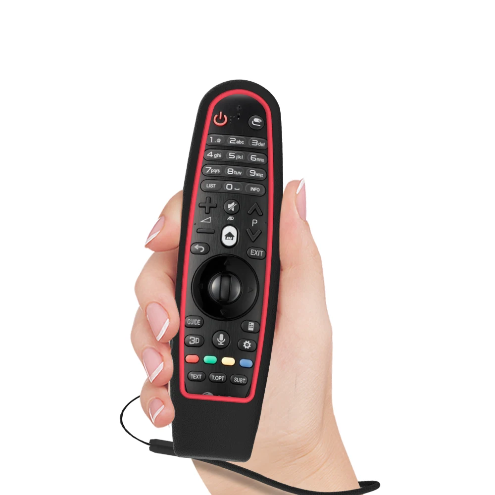 Силиконовый чехол SIKAI с цветными линиями для LG Smart TV AN MR600 пульта дистанционного