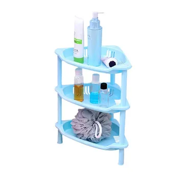 

3 Tier Plastic Suction Cup Bathroom Kitchen Storage Rack Organizer Shower Shelf Holder Stands Plastic Accessories