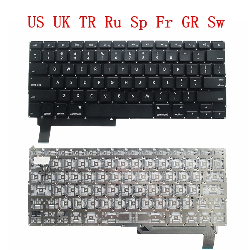 US UK TR GR русская французская Испания Швеция версия новая для Macbook Pro 15 дюймов A1286