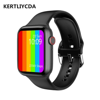 

Series 6 Smart Watch 2020 IWO W26 Pro SmartWatch ECG Heart Rate Monitor Temperature Waterproof for Apple Android