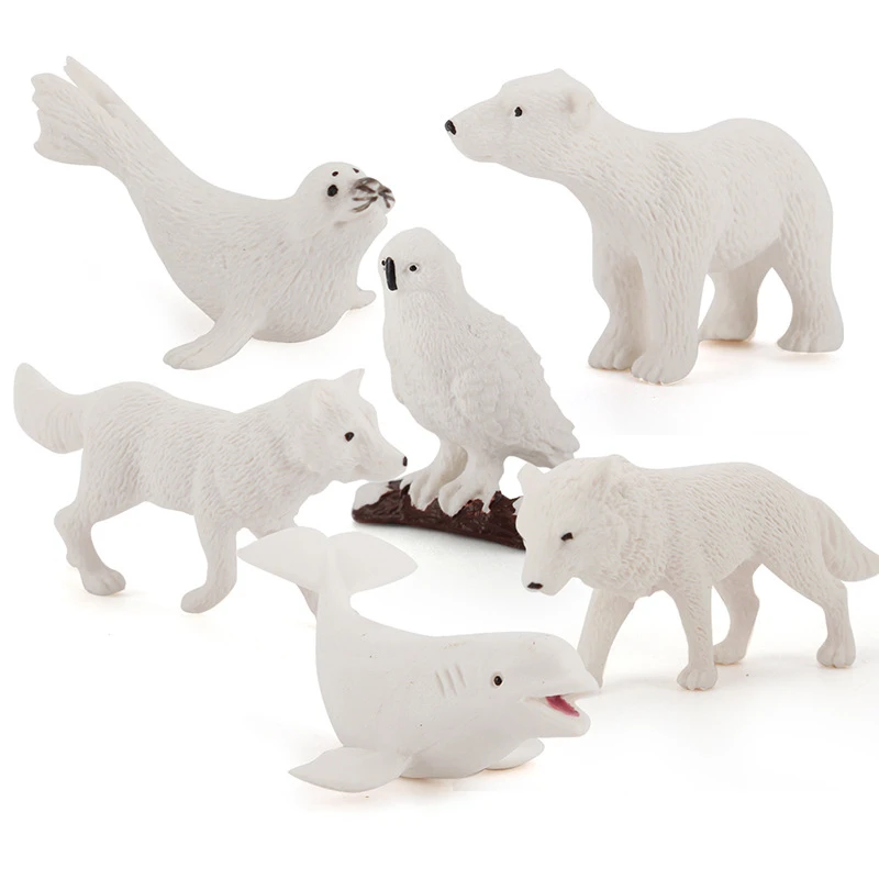 winter animal figures