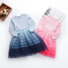 Платье с блестками для девочек; детское платье для девочек; платье принцессы с длинными рукавами и юбкой-пачкой; Детские Вечерние платья с блестками и сердечками; Vestidos