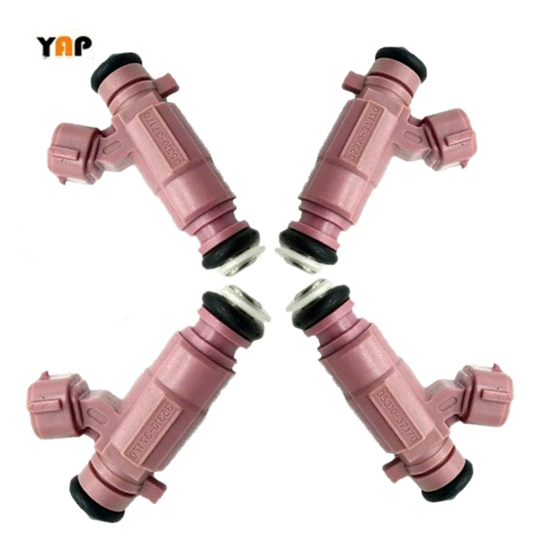 

NEW FUEL INJECTOR (4) FOR Hyundai Kia Accent Rio Rio5 1.5L 1.6L L4 35310-37170 4G2082 2000-2012