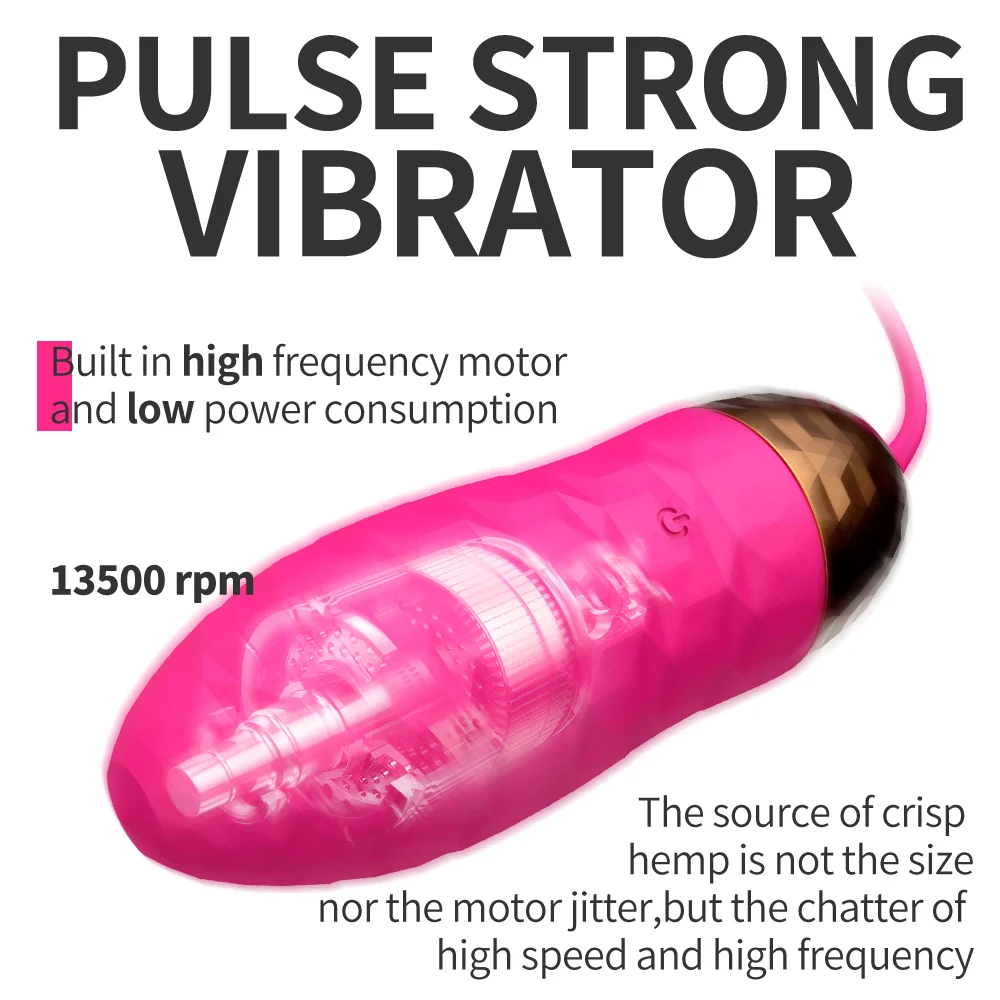 Diamond Shape Powerful Vibrating Eggs Wireless Remote Control Vibrator Bullet For Women Erotic Massage Kegel Ball Adult Sex Toy