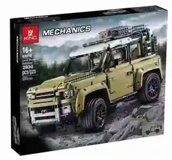 Модель 93018 Technic Land Rover Defender, строительные блоки, блоки, совместимые с 42110 игрушками для мальчиков, рождественские подарки для детей