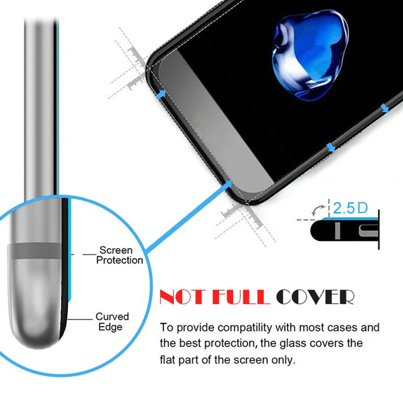 2 шт., закаленное стекло для Ulefone power 5, защита экрана 2.5D 9H на Ulefone power 5S, защитная пленка для телефона